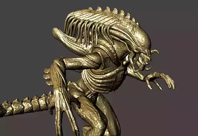 PREDALIEN ABOMINATION HYBRID XENOMORPH AVP - ULTRA DETAILED STL 3D print model