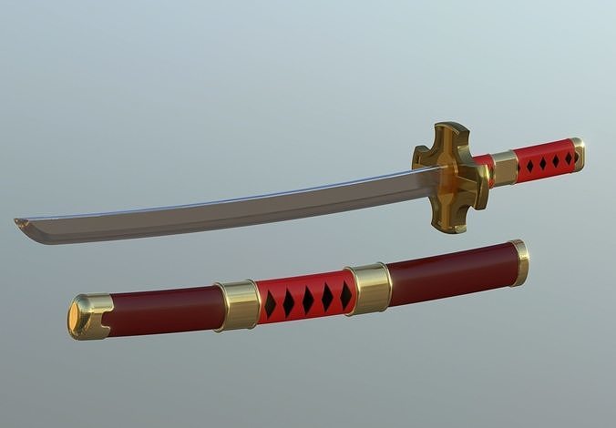 ESPADA DE ZORO SANDAI KITETSU ONE PIECE 3D print model