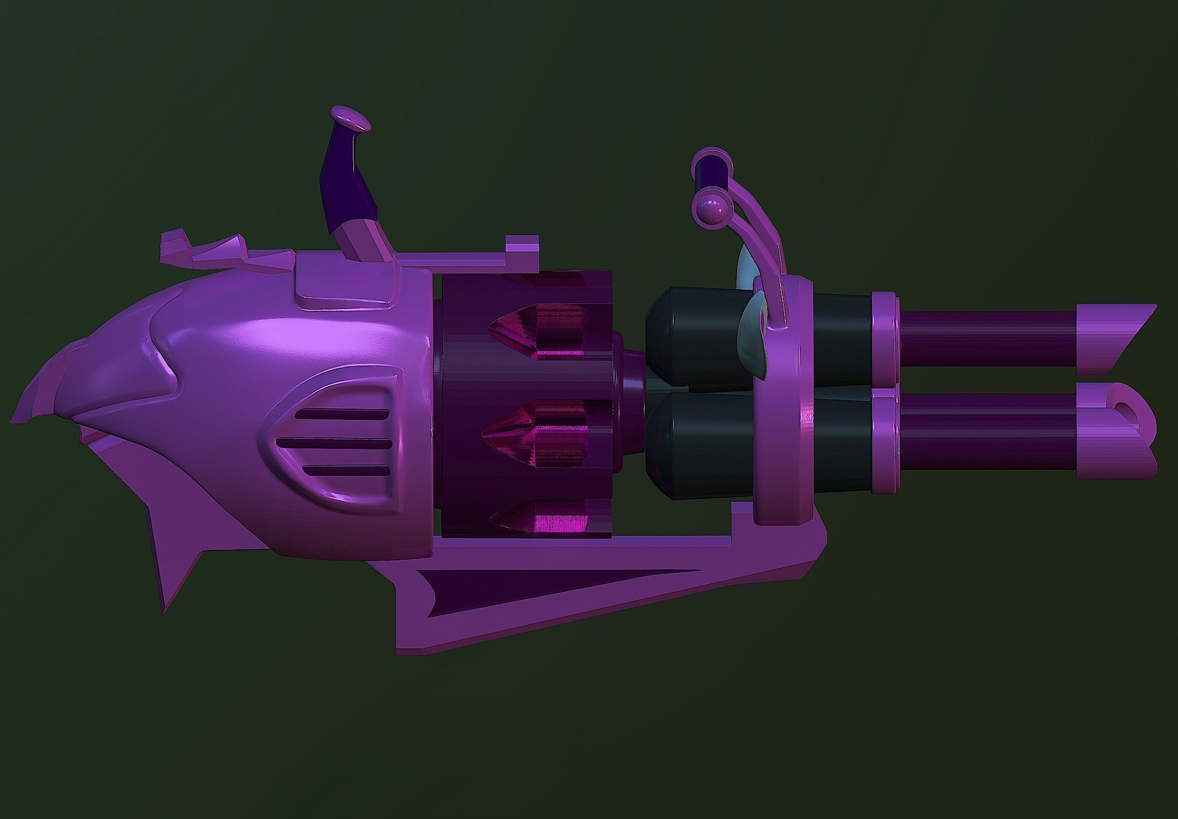 JINX PIUM PIUM MACHINE GUN LEAGUE OF LEGENDS 3D print model_3