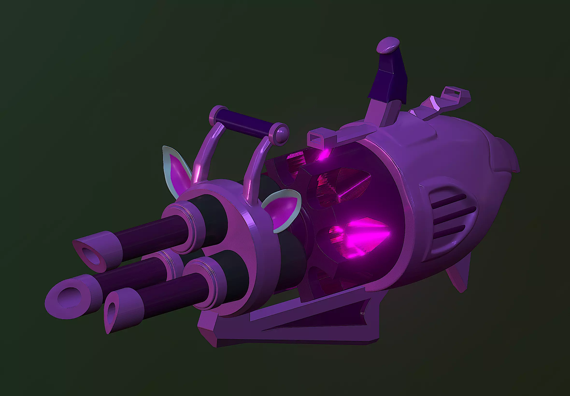 JINX PIUM PIUM MACHINE GUN LEAGUE OF LEGENDS 3D print model_0