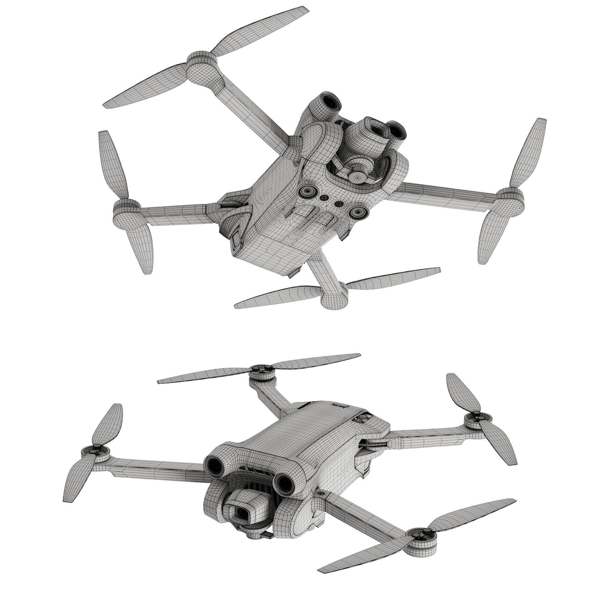 DJI Mini 3 Pro 3d Model 3D model_4