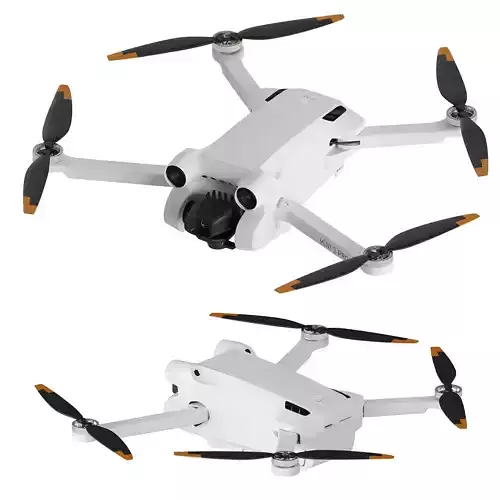 DJI Mini 3 Pro 3d Model 3D model