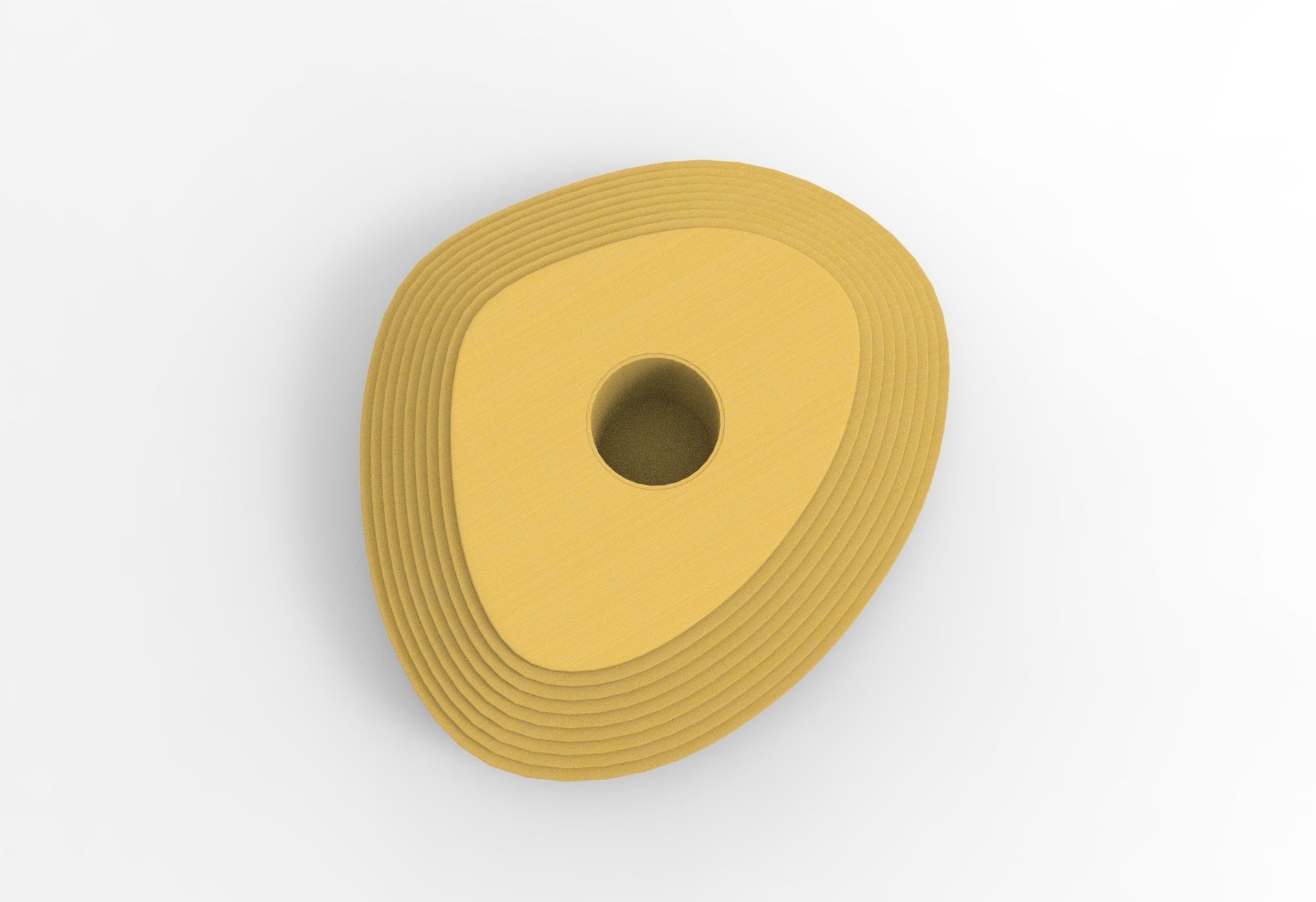 Zaha Vase Low-poly 3D model_4