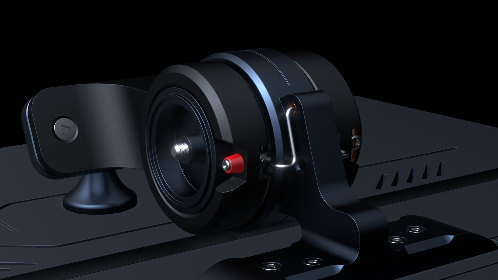 SciFi Hinge 3D model_10