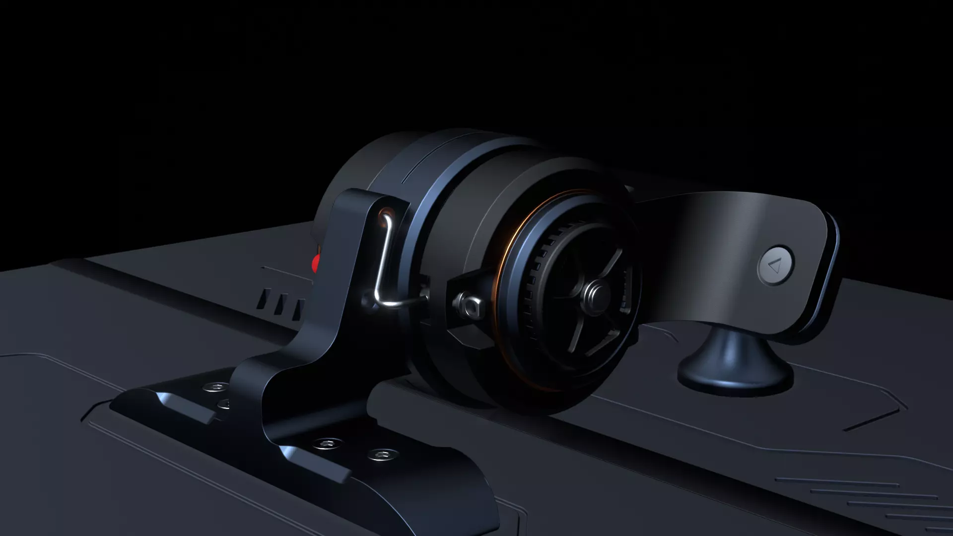 SciFi Hinge 3D model_0