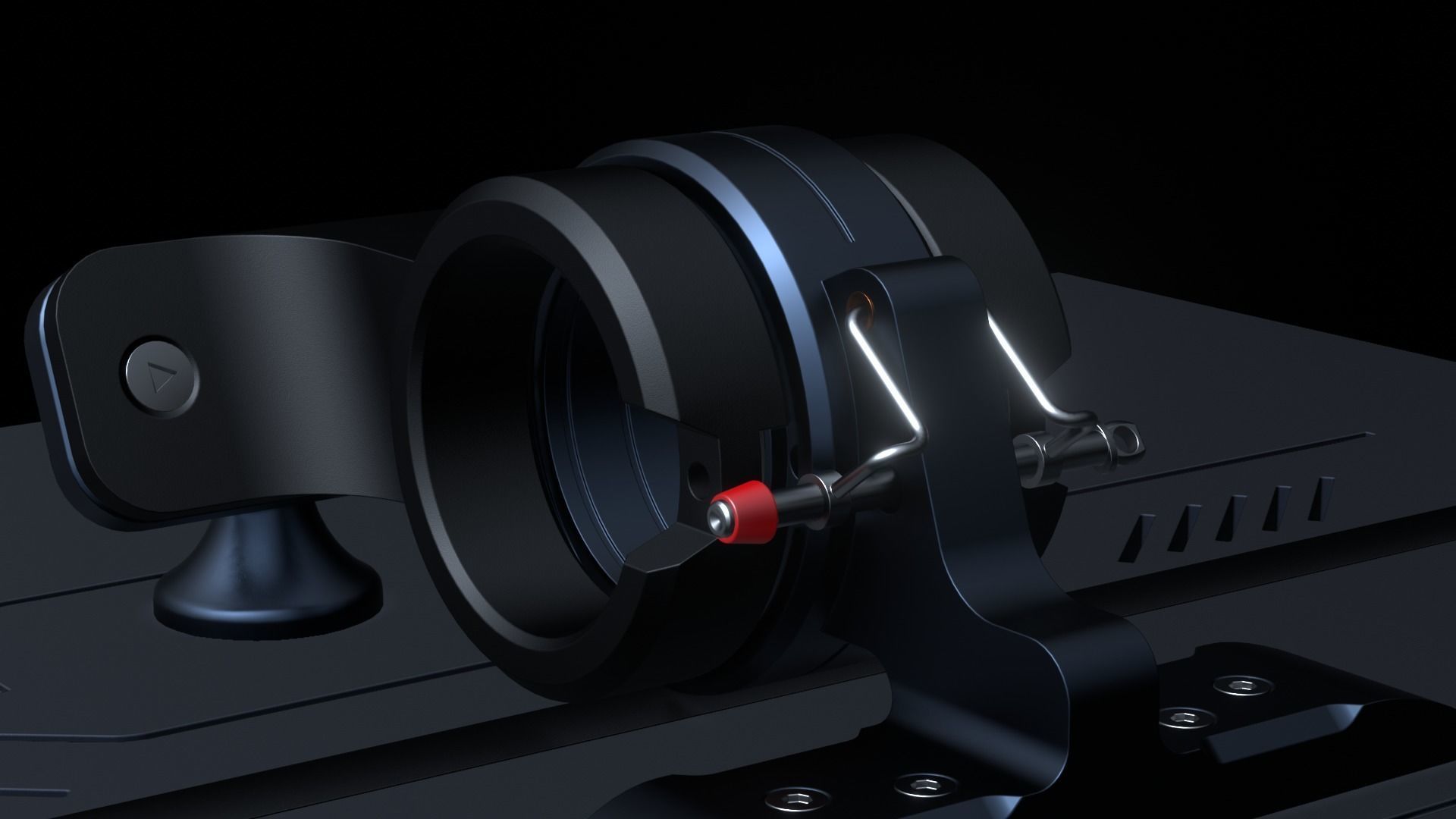 SciFi Hinge 3D model_6