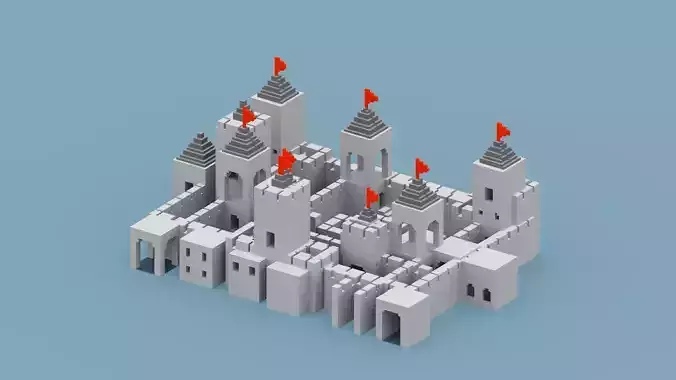 Voxel Castle