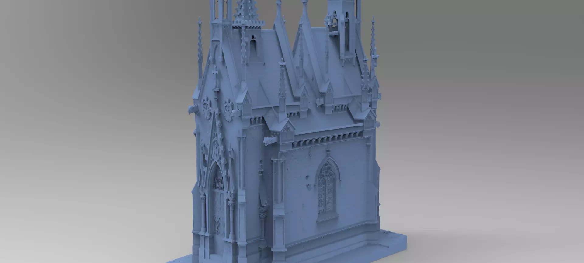 Halloween Mausoleum 2 3D model