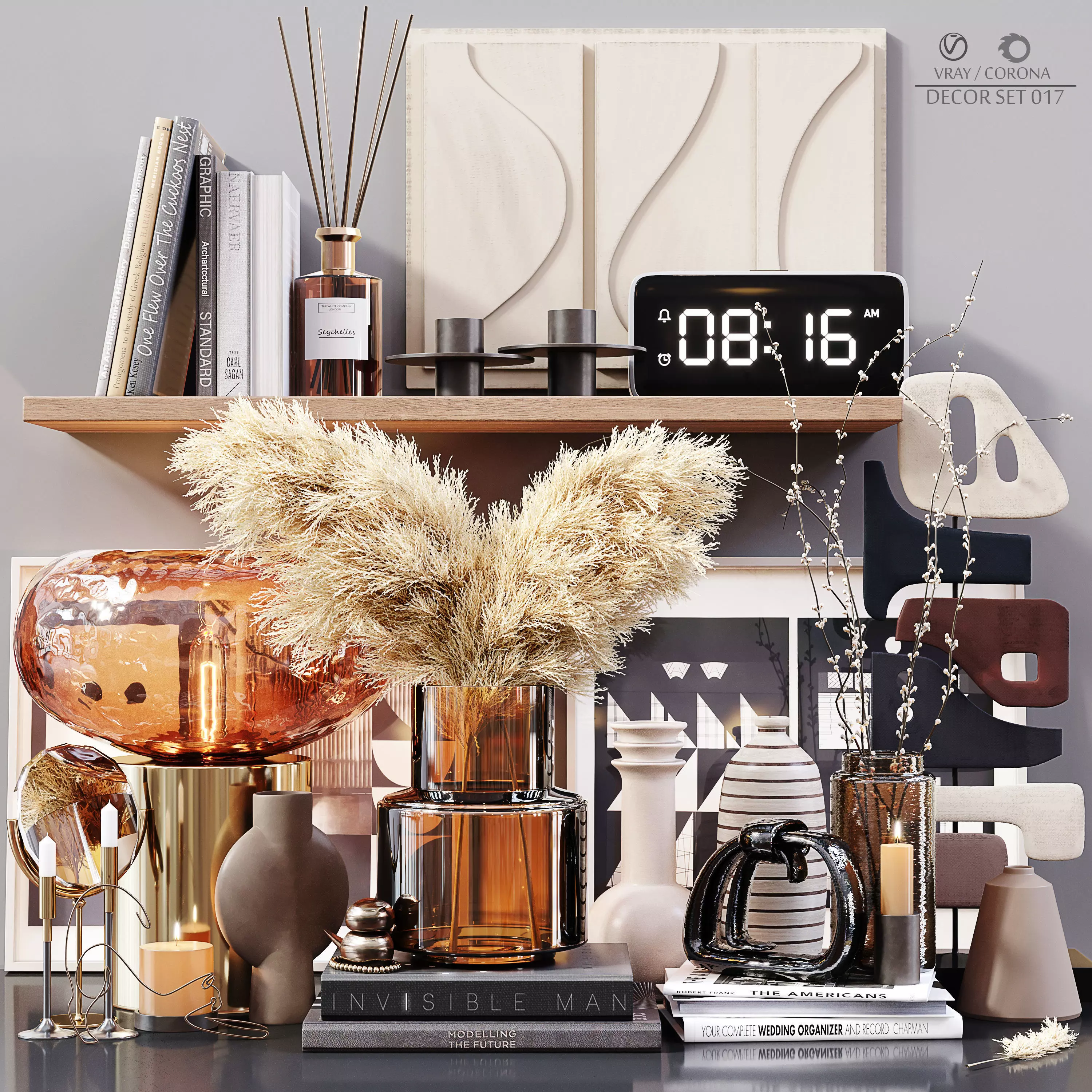 Decor Set 017 3D model
