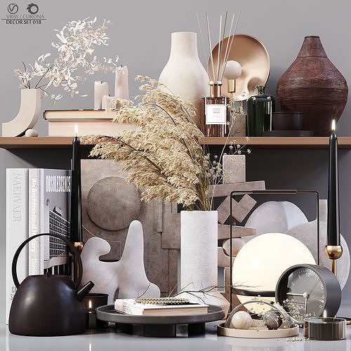 Decor Set 018 3D model