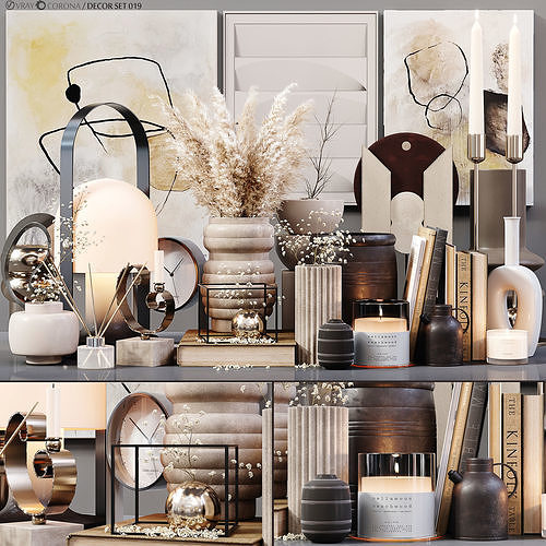 Decor Set 019 3D model