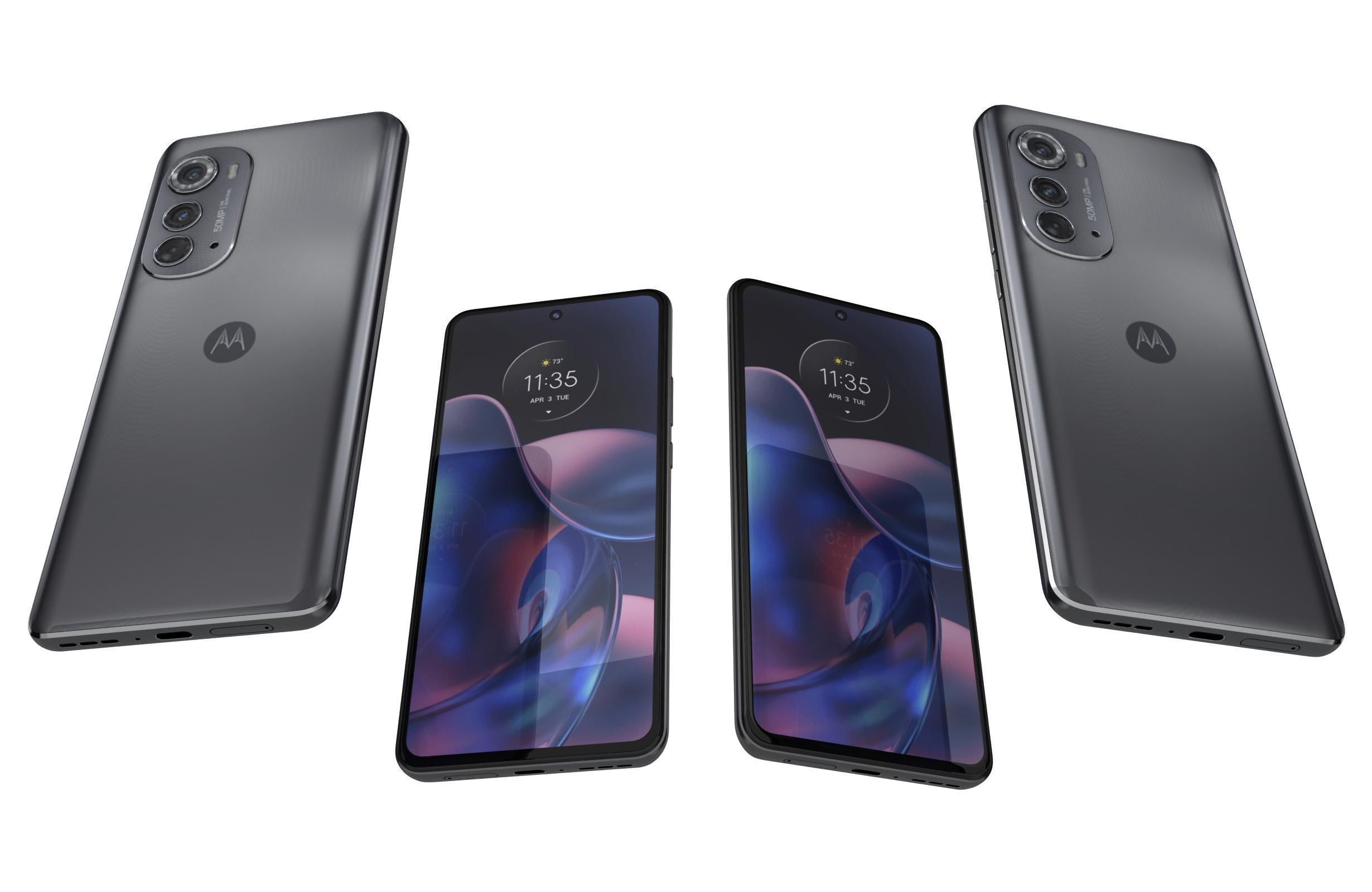Motorola Edge 2022 3D model_4