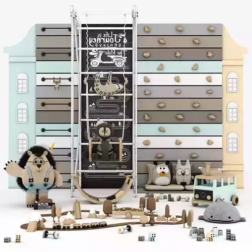 toys and furniture set