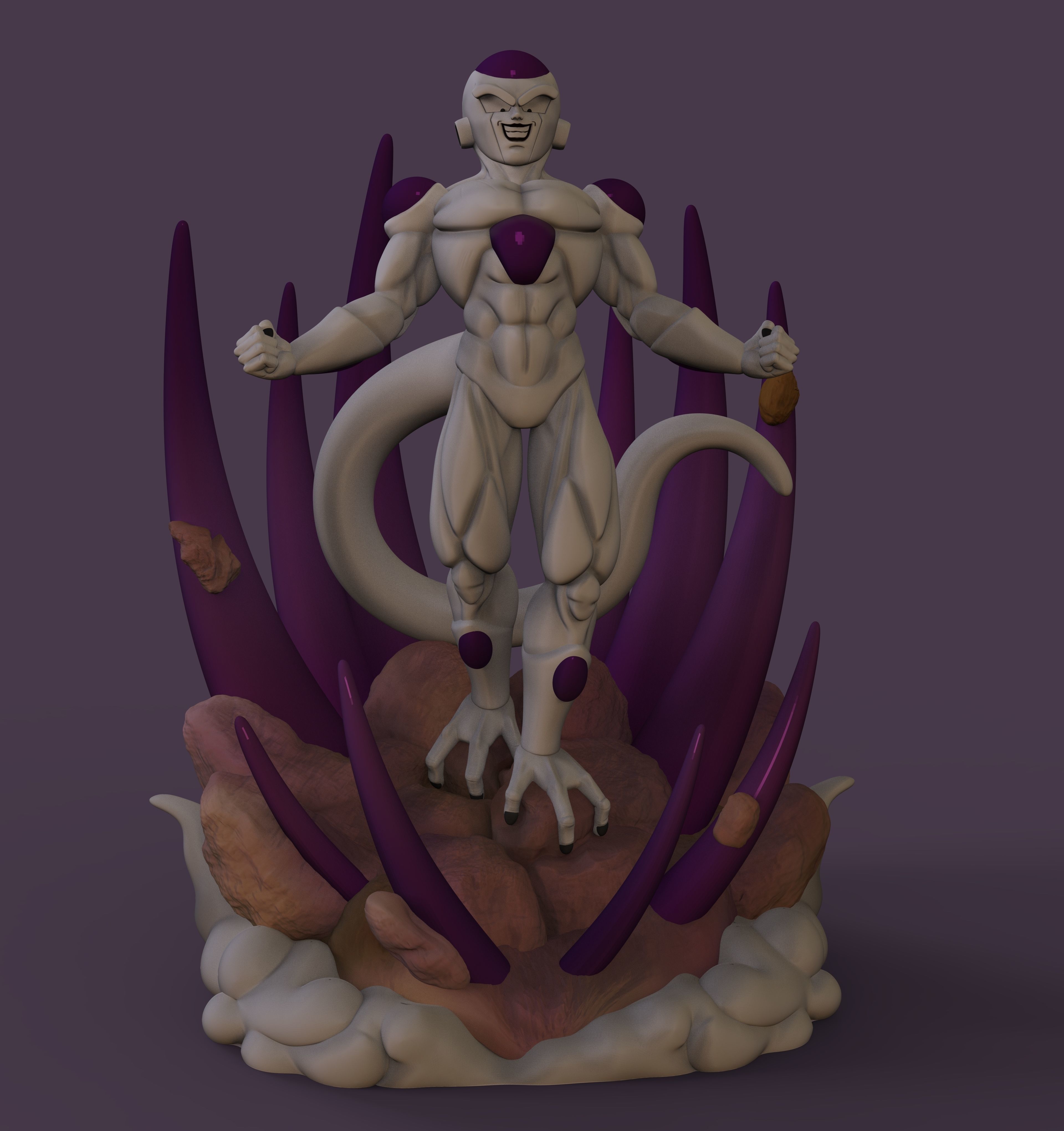 Dragon Ball Super Black Frieza 3D print model_5