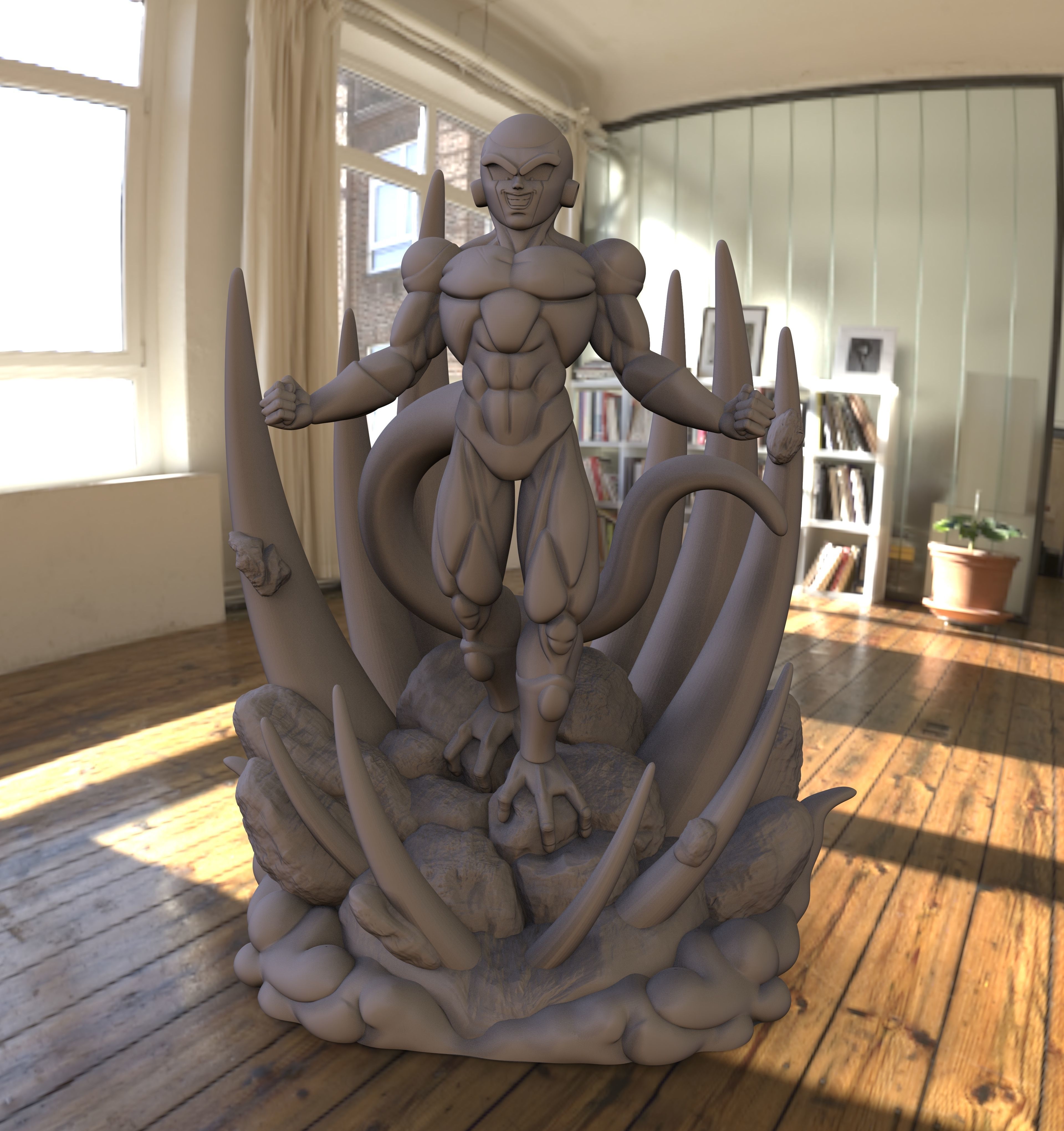 Dragon Ball Super Black Frieza 3D print model_8