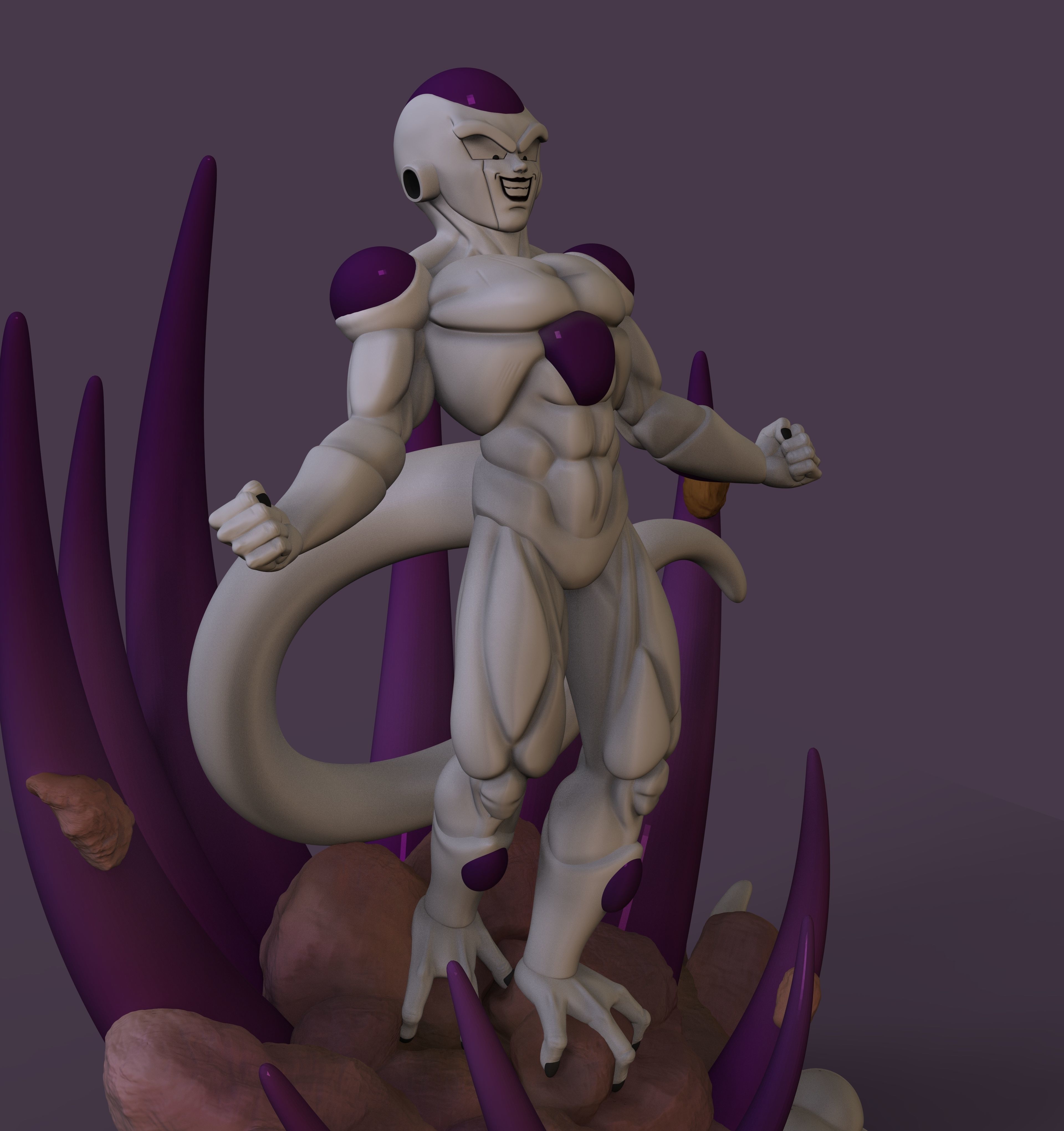 Dragon Ball Super Black Frieza 3D print model_6