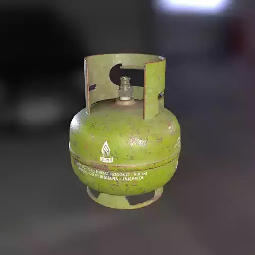 Indonesian LPG Gas Cylinder 3 kg