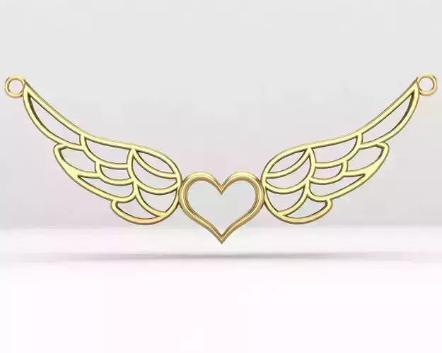 Wings necklace 29-MP 3D print model