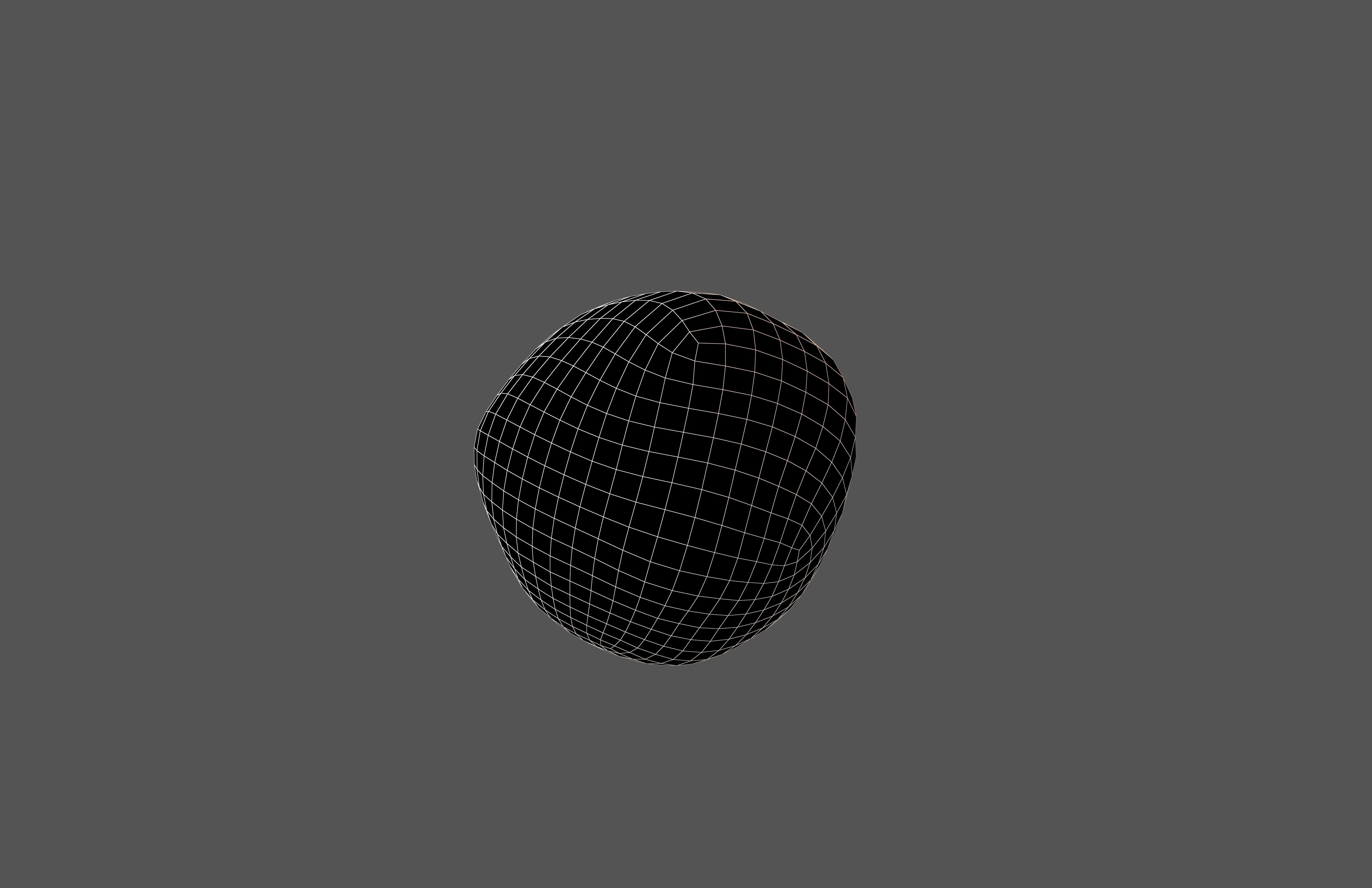 Snowball v1 003 Low-poly 3D model_5