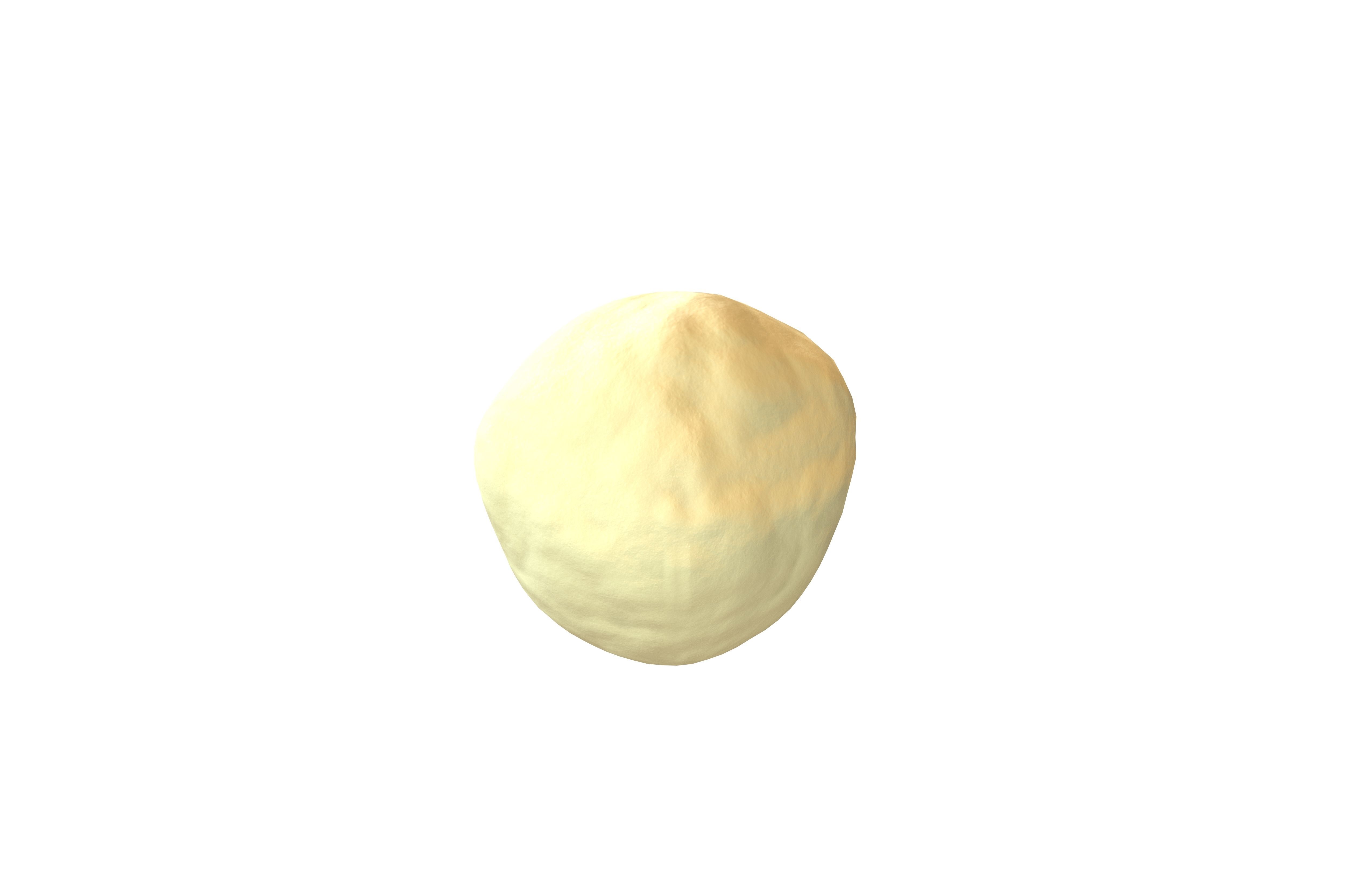 Snowball v1 003 Low-poly 3D model_2