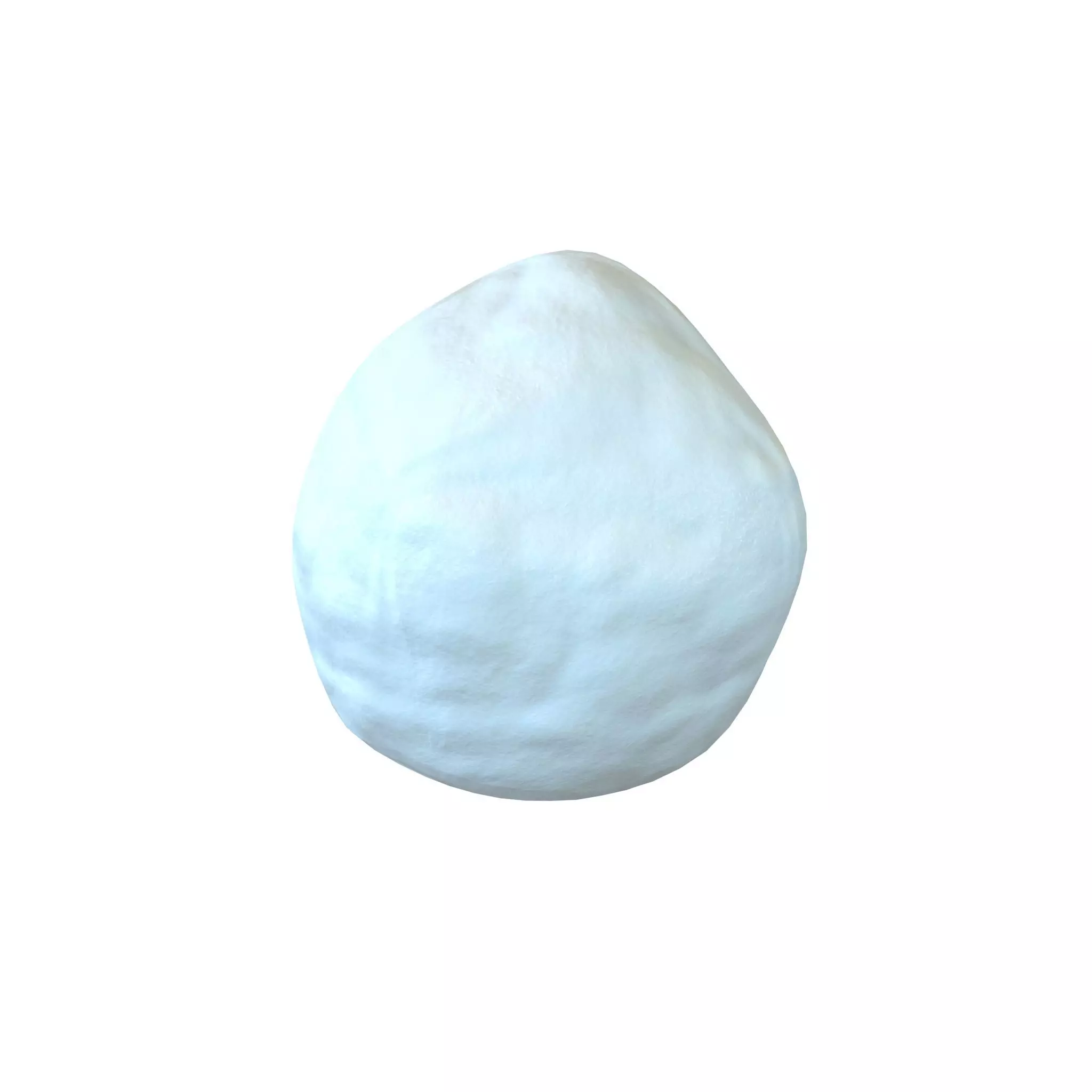 Snowball v1 004 Low-poly 3D model_0