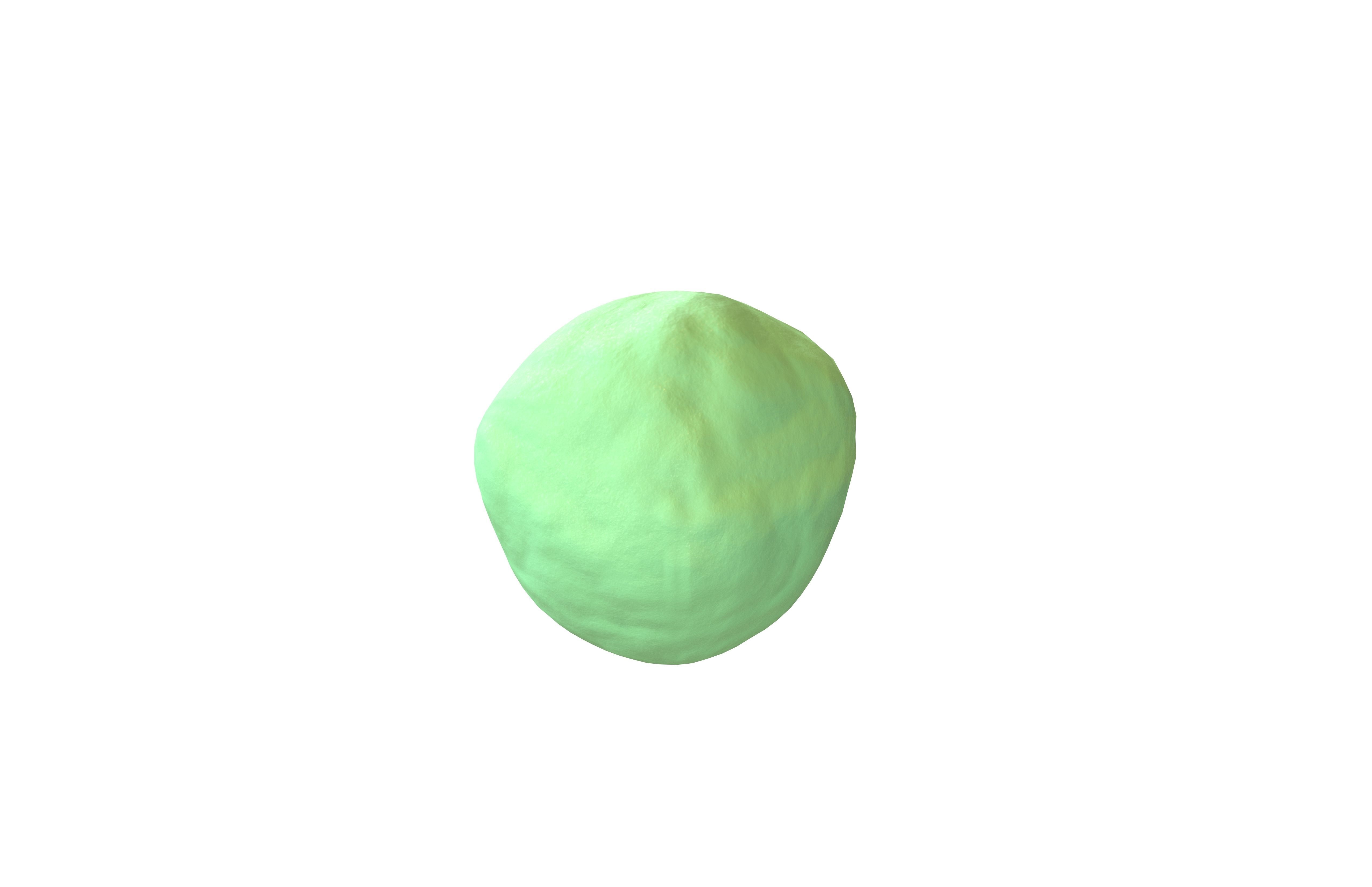 Snowball v1 006 Low-poly 3D model_3