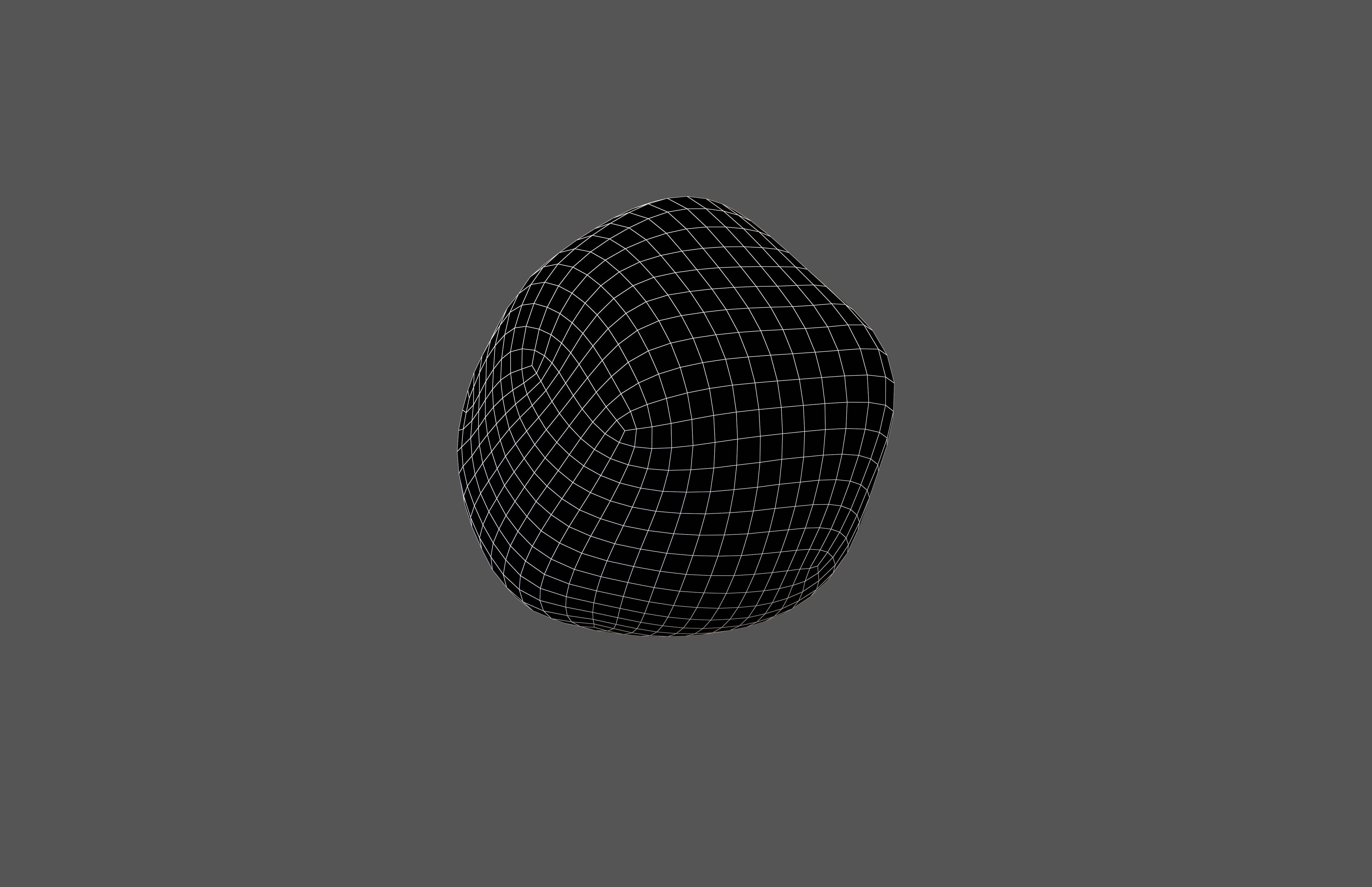 Snowball v1 006 Low-poly 3D model_5