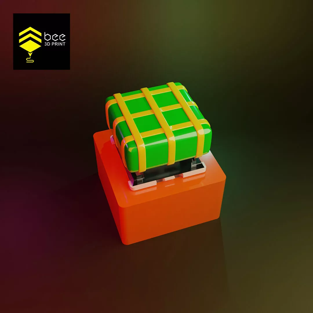 STICKY RICE CAKE KEYCAP - BANH CHUNG KEYCAP 3D print model
