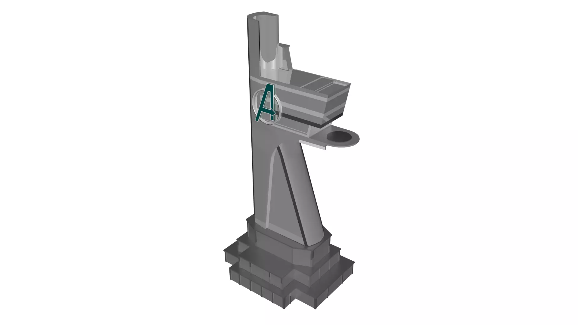 The Avengers tower 3D model_0