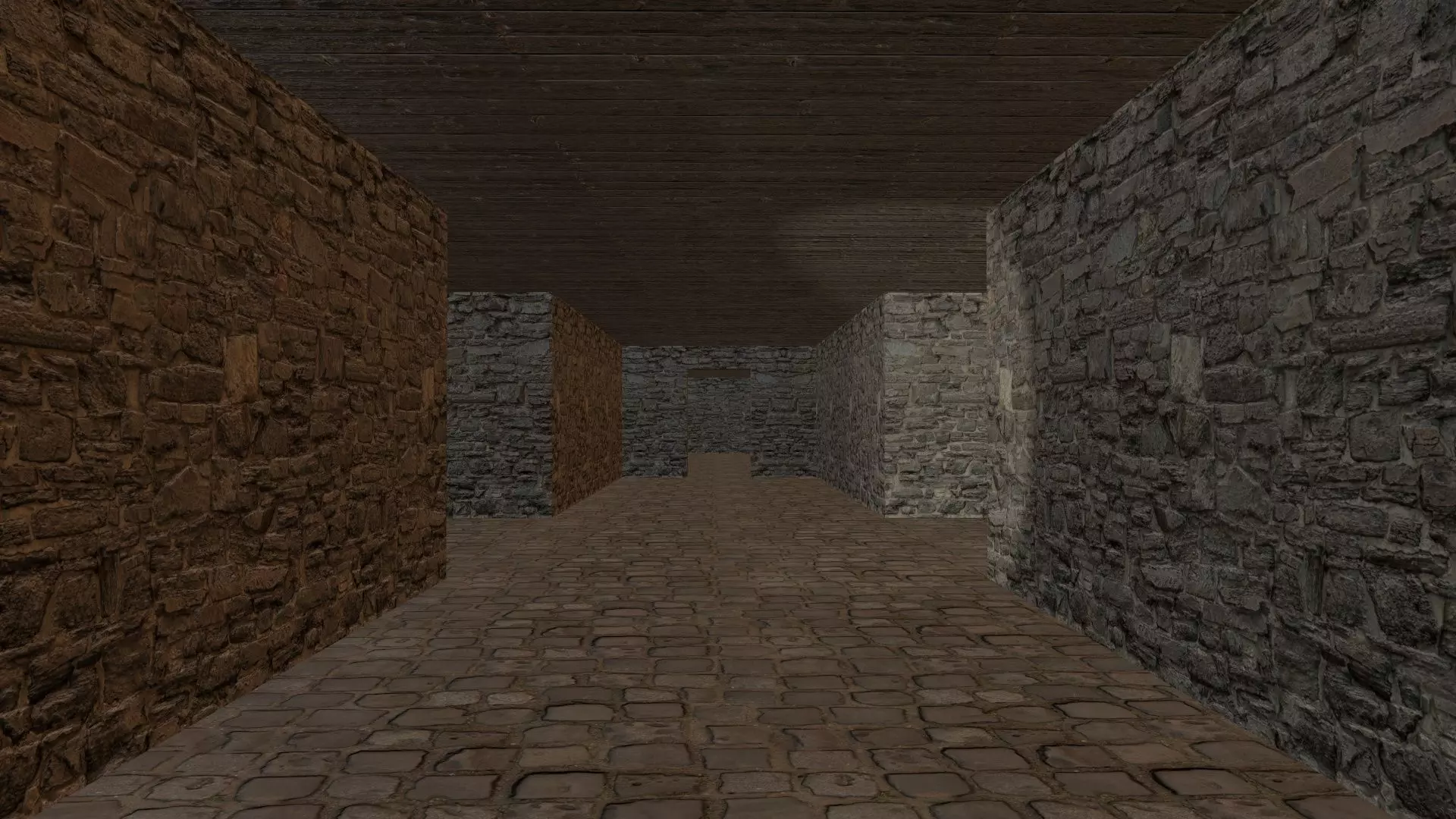 Labyrinth Old Low-poly 3D model_0