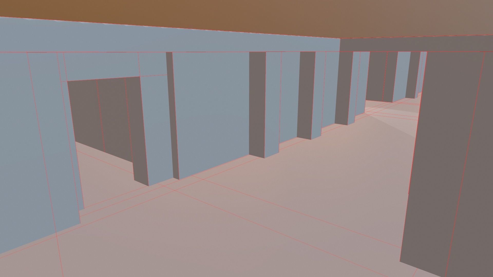 Labyrinth Old Low-poly 3D model_13