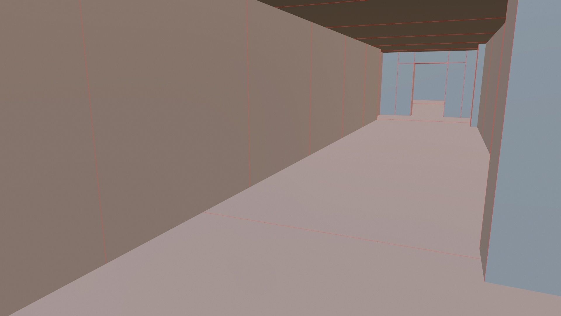 Labyrinth Old Low-poly 3D model_11