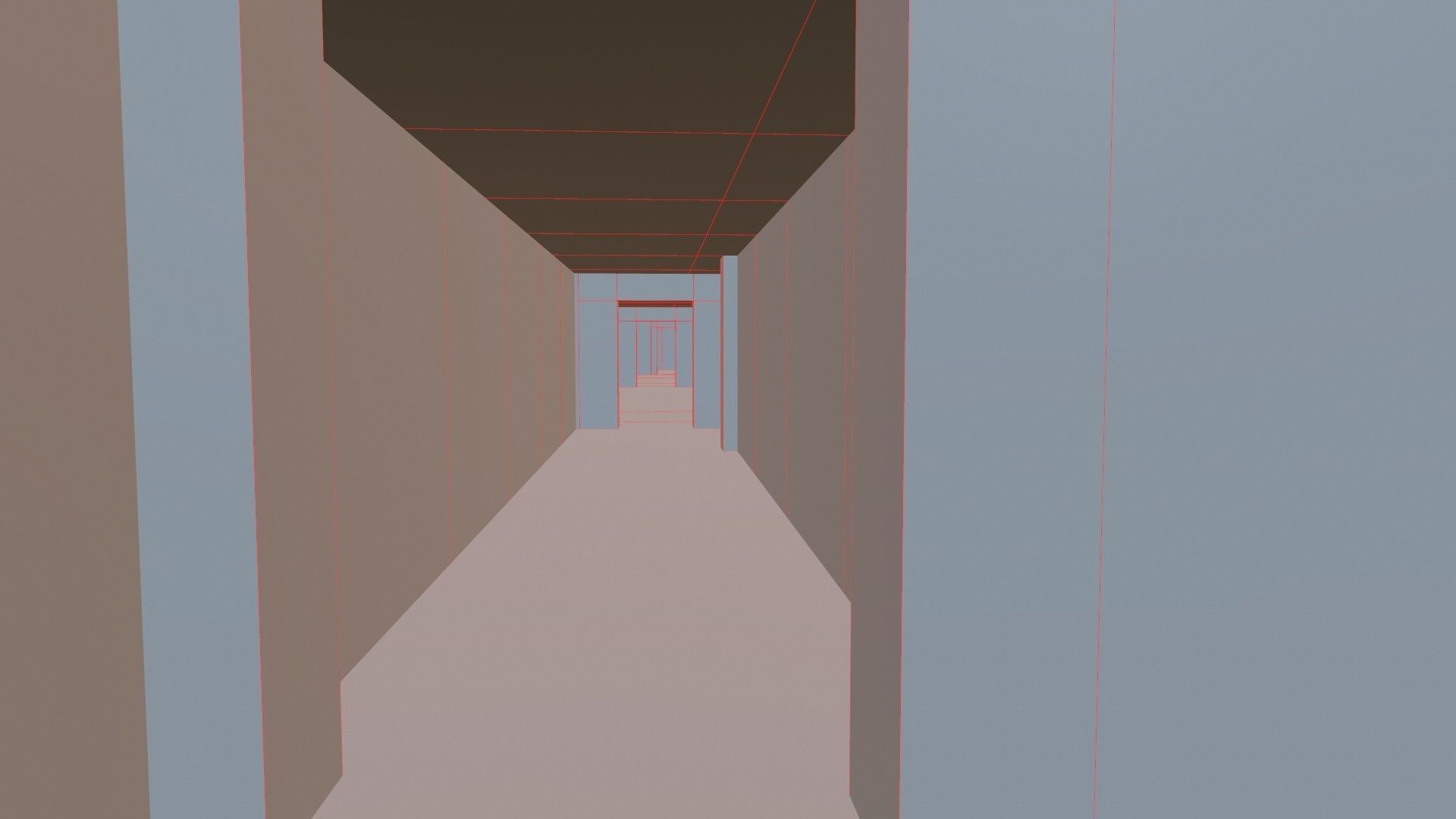 Labyrinth Old Low-poly 3D model_9