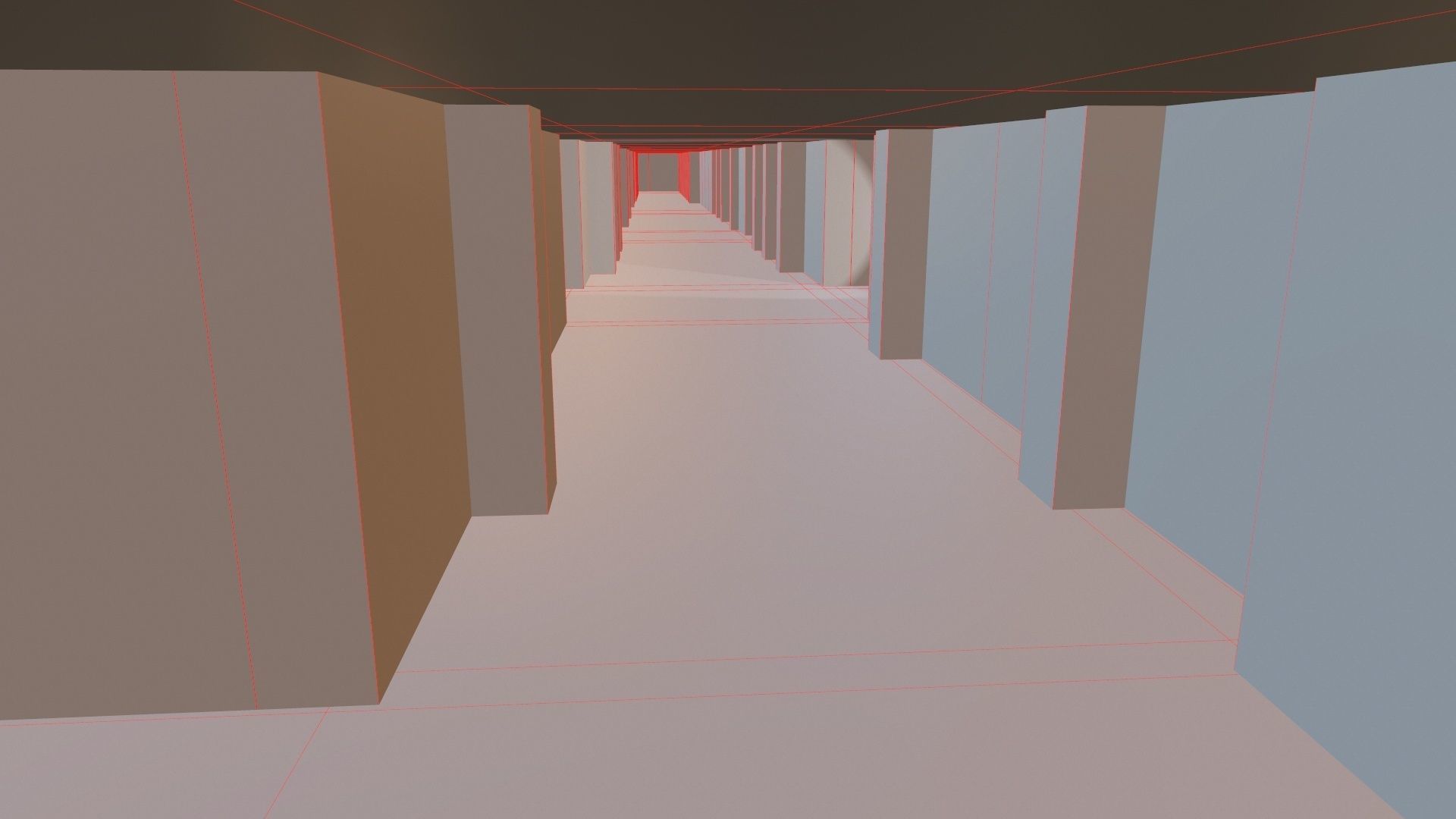 Labyrinth Old Low-poly 3D model_12