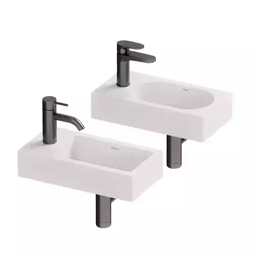 Alape Sink Low-poly 3D model