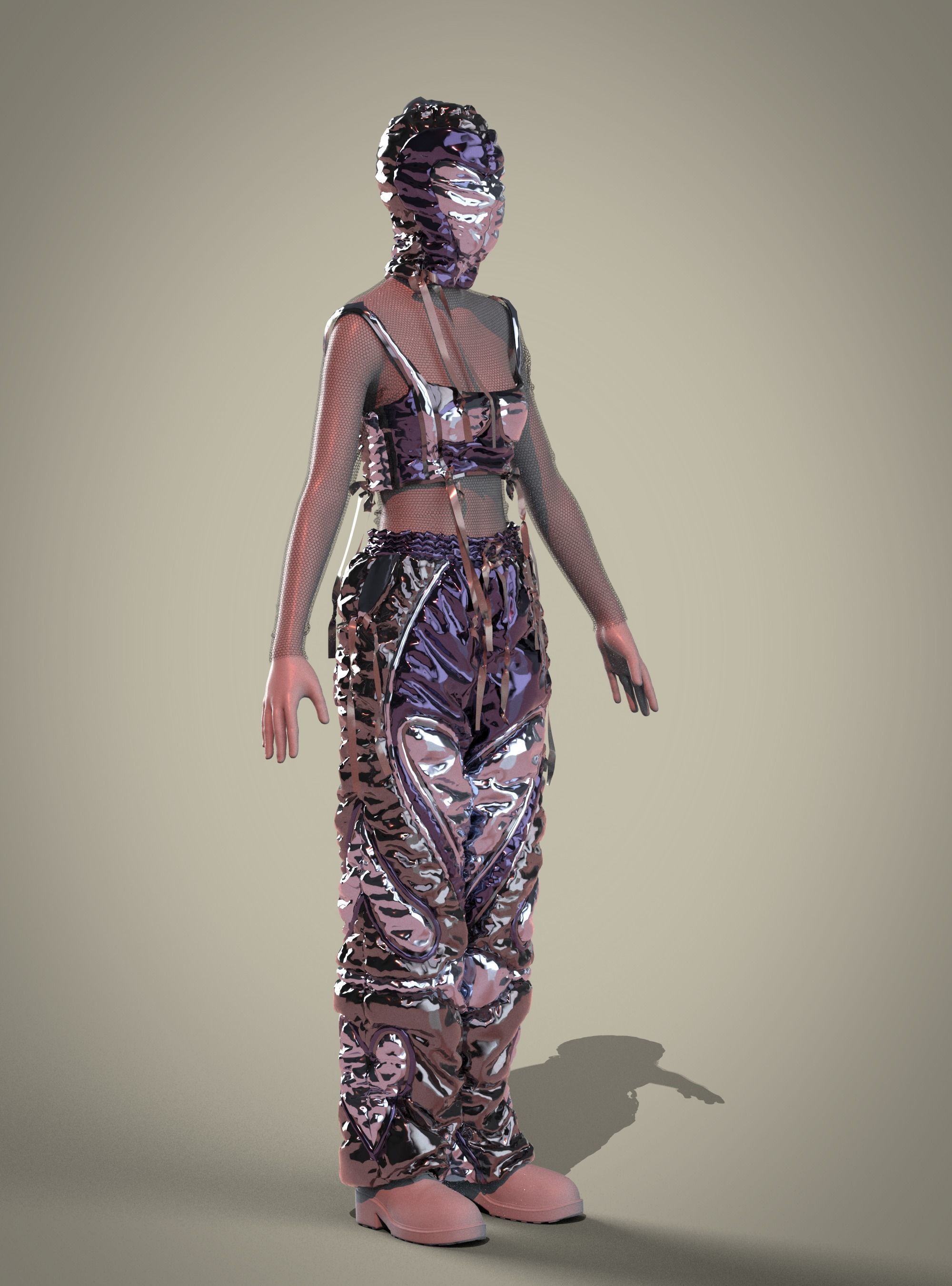 3c OUTFIT Low-poly 3D model_7