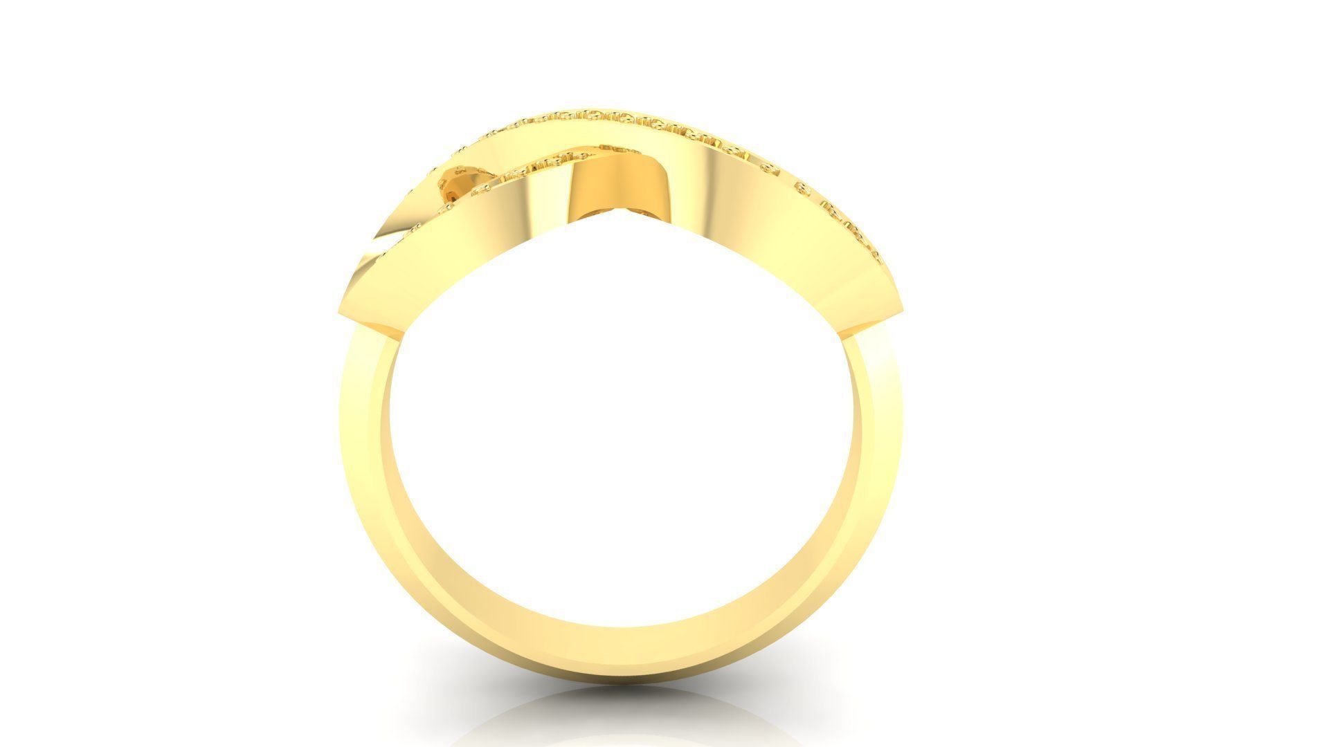 Ring M48 The luxury female ring with gems wedding 3D print model_7