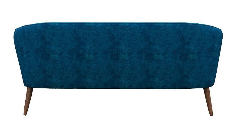 Sofa set and fabric and wood Low-poly 3D model_24