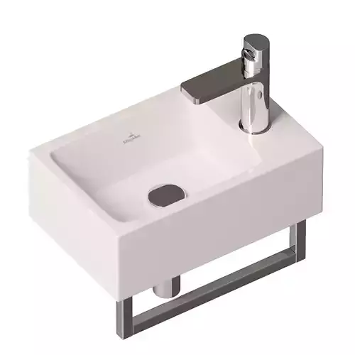 Villeroy  Boch Memento Sink Low-poly 3D model