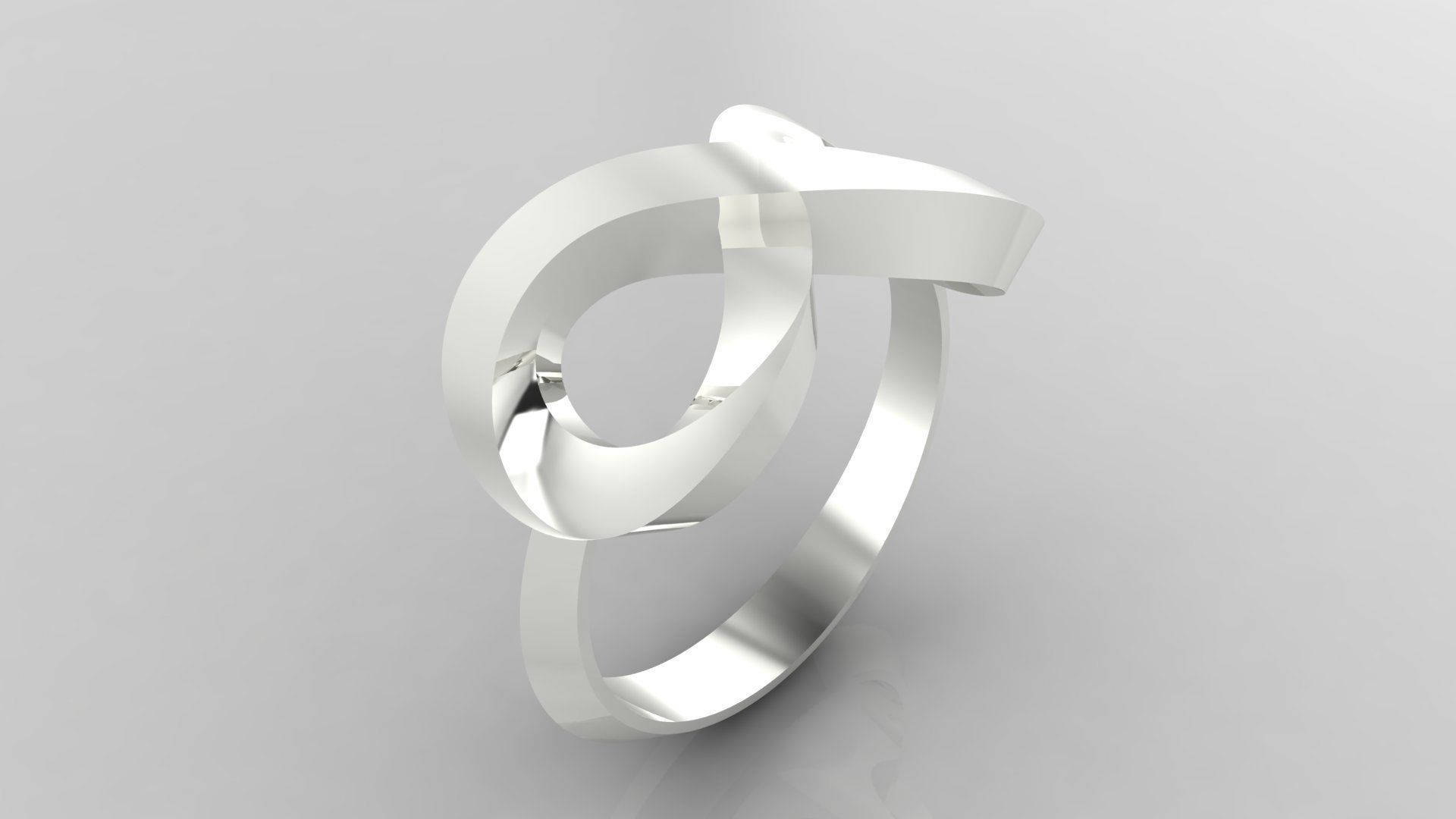 Ring M49 The luxury female ring wedding 3D print model_31