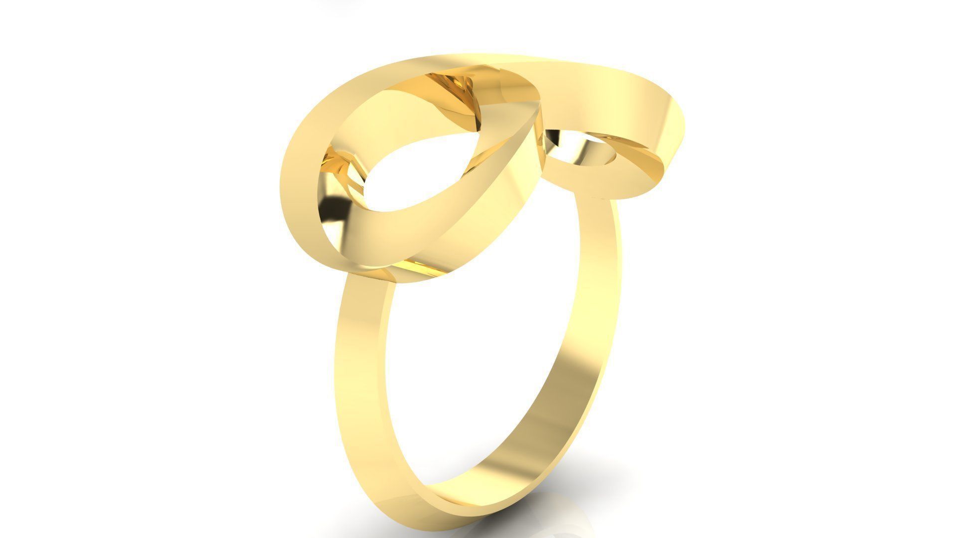 Ring M49 The luxury female ring wedding 3D print model_5