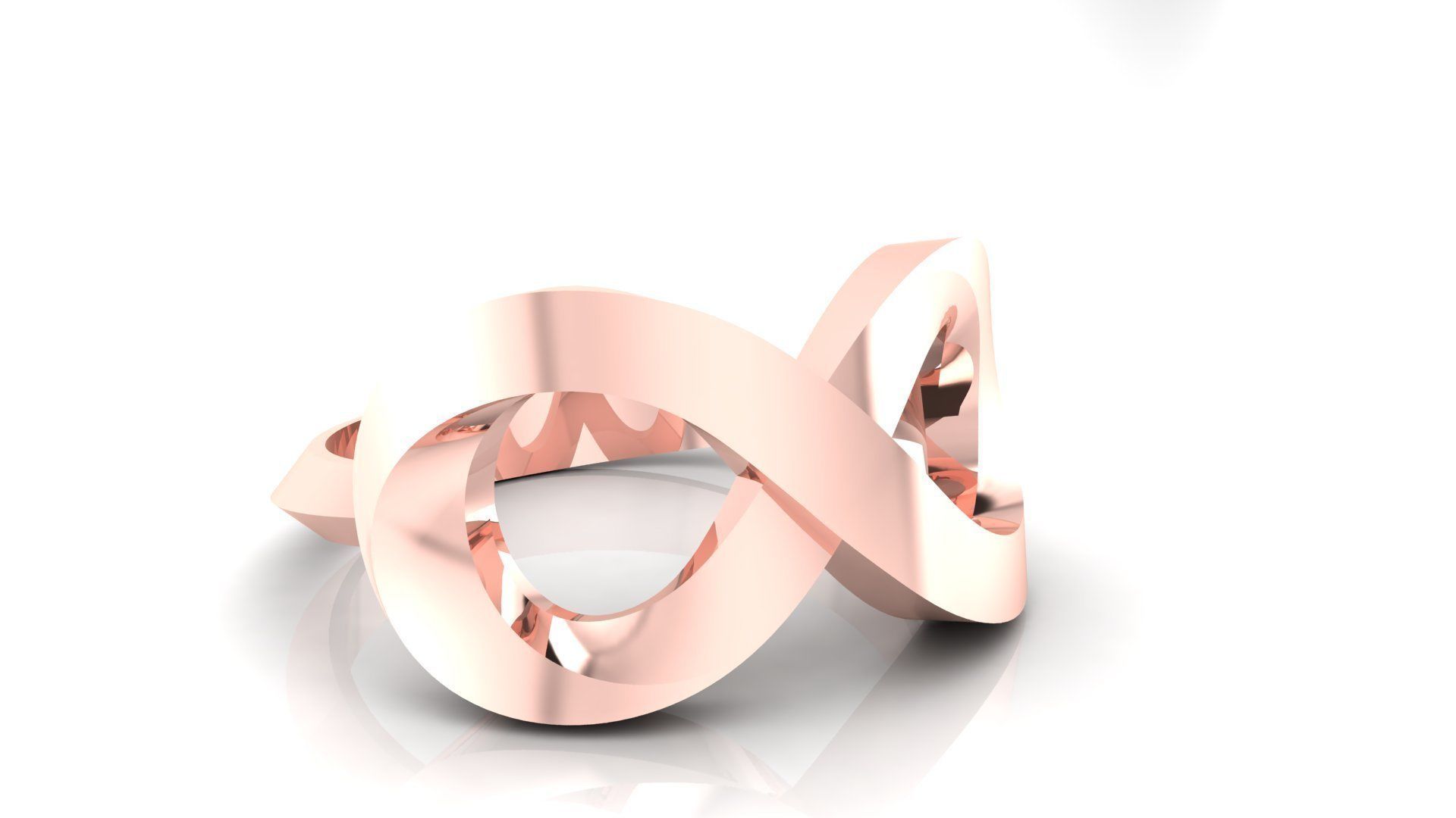 Ring M49 The luxury female ring wedding 3D print model_8
