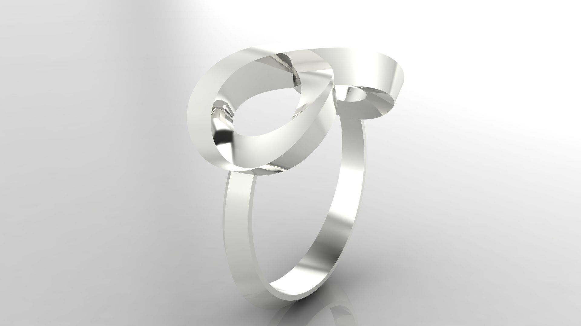 Ring M49 The luxury female ring wedding 3D print model_32