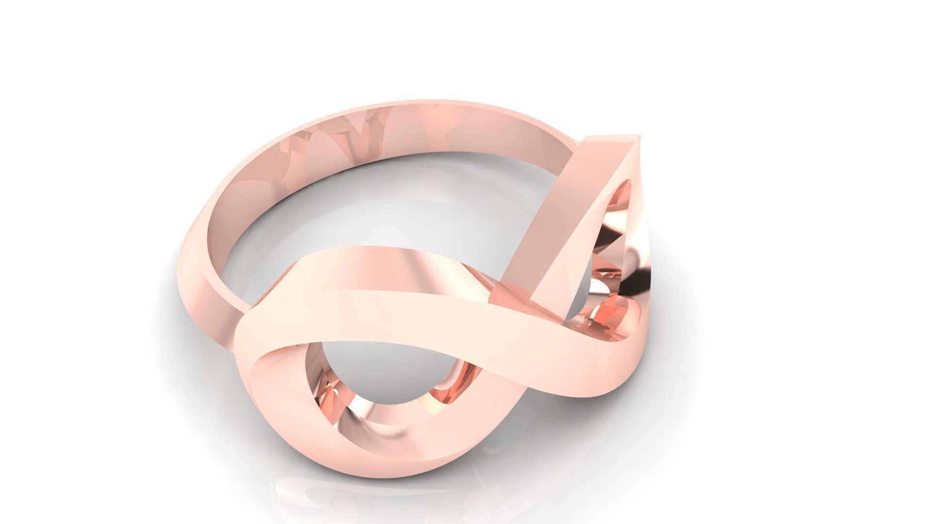 Ring M49 The luxury female ring wedding 3D print model_9