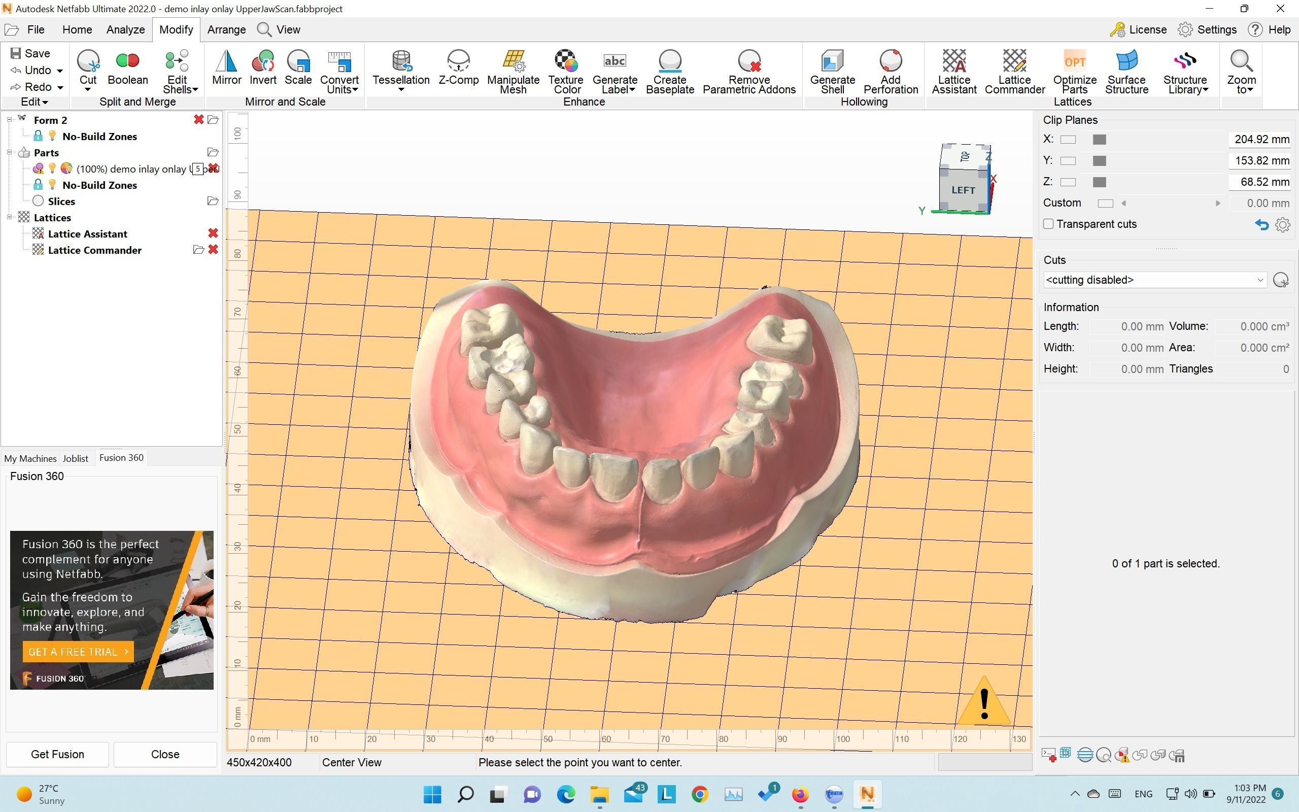 Demo model for exocad   3shape   3d print  3D print model_1