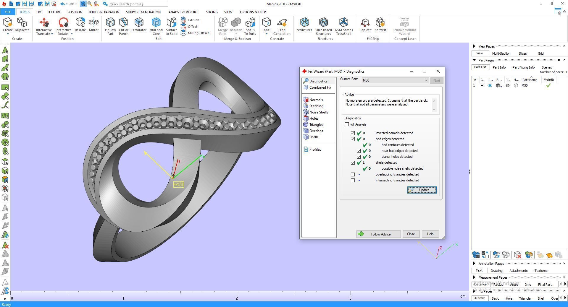 Ring M50 The luxury female ring with gems wedding 3D print model_25