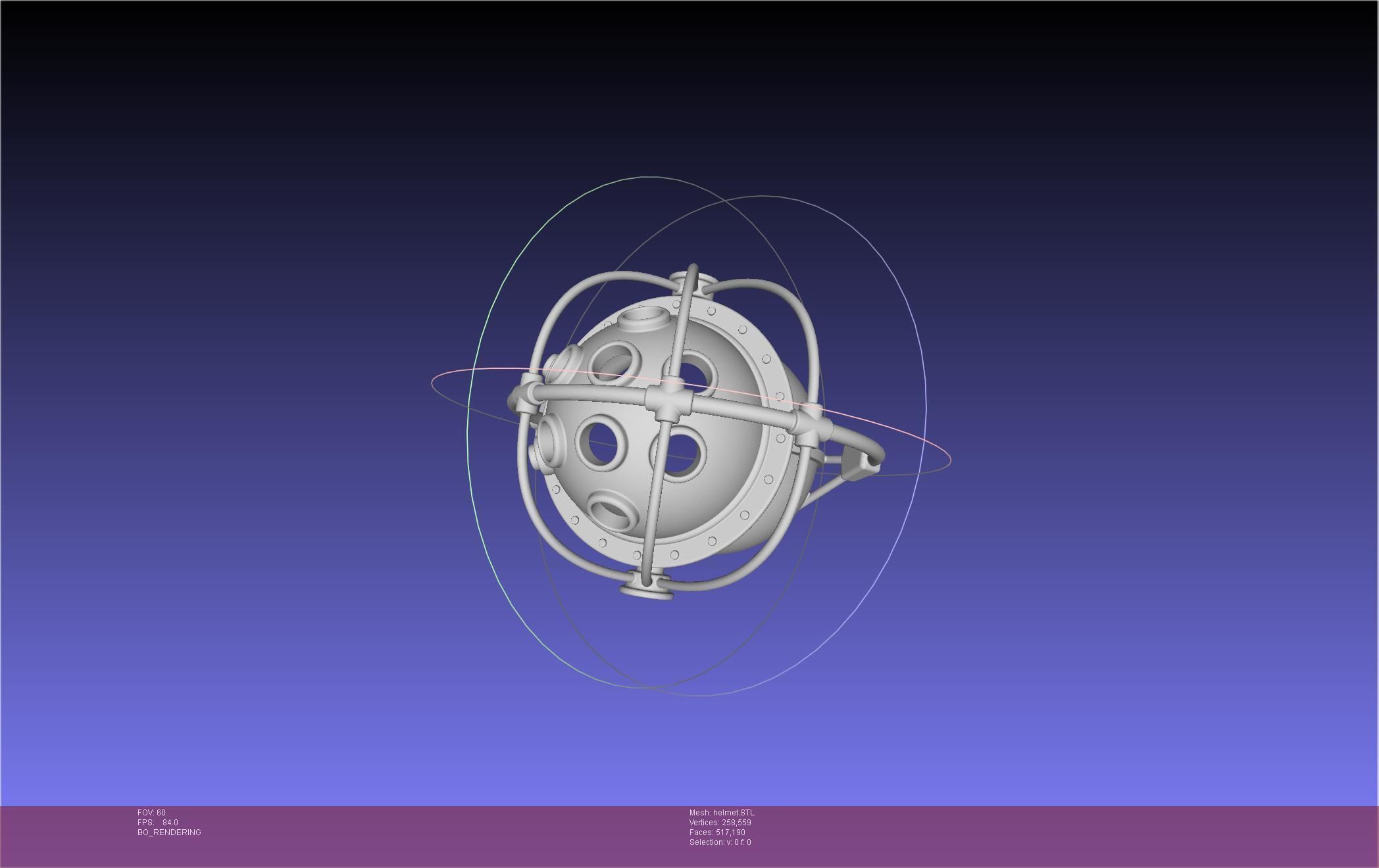 Bioshock Big Daddy Helmet 3D model 3D printable | CGTrader