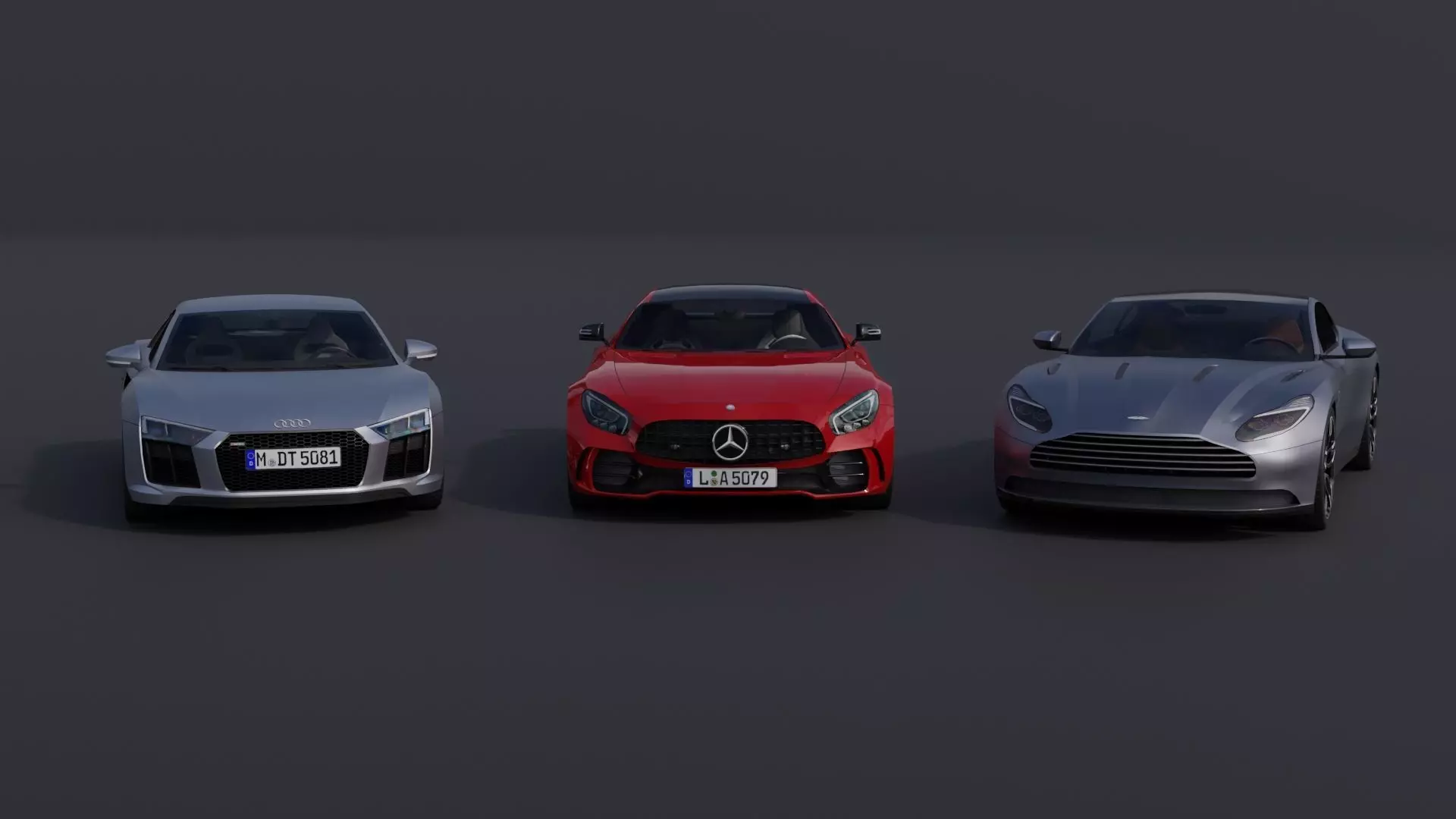 Sports Car Pack  3D Model Collection_0