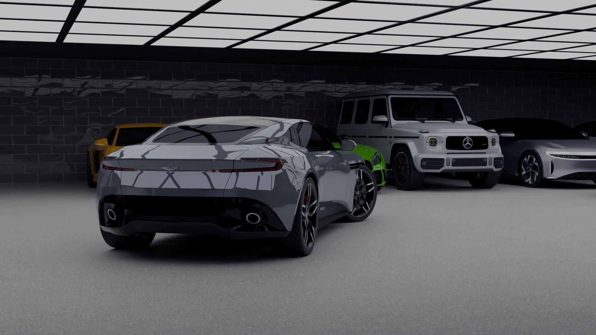 Sports Car Pack  3D Model Collection_2