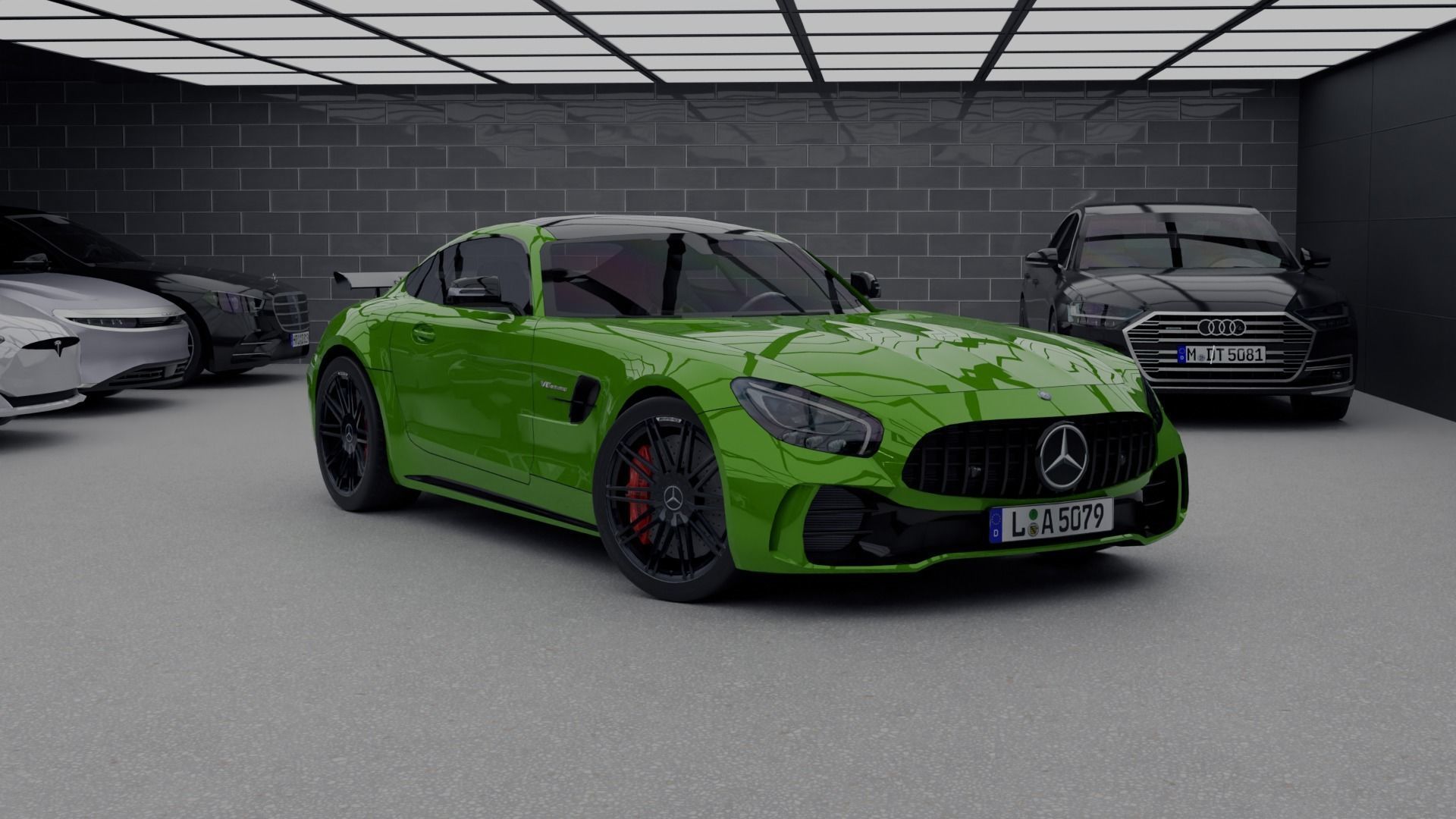 Sports Car Pack  3D Model Collection_1